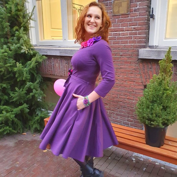Ballerina dress purple